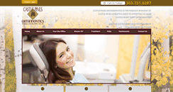 Desktop Screenshot of castlepinesortho.com