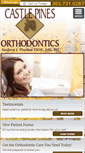 Mobile Screenshot of castlepinesortho.com